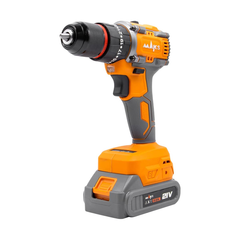 دریل پیچ گوشتی  براشلس سه نظام اتوماتیک 10 میلیمتری 21 ولت مکس  مدل DB3 (قسطی با چک و بدون چک)