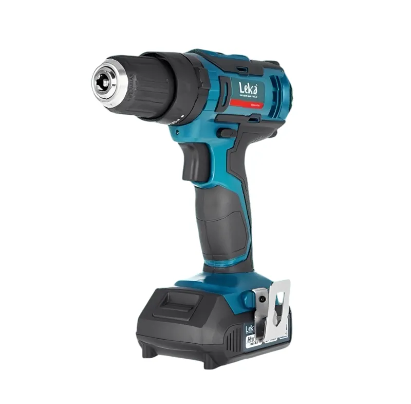 دریل شارژی 18 ولت چکشی لکا کد CD18-035 با کیف BMC