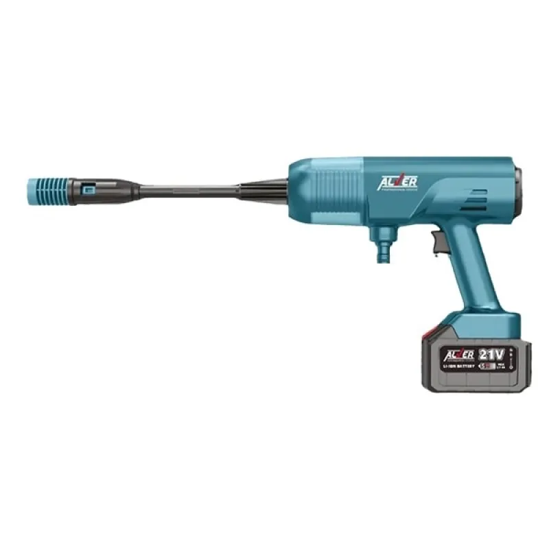 کارواش شارژی 21 ولت 24 بار خودمکش آلور کد AV-9021