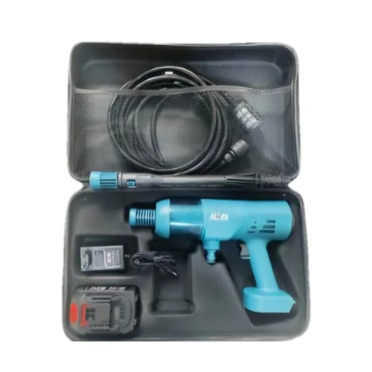 کارواش شارژی 21 ولت 24 بار خودمکش آلور کد AV-9021